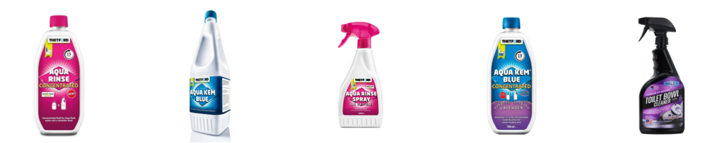 Aqua Kem Blue vs Green vs Aqua Rinse: Which Thetford Toilet Chemicals Win for Caravan Owners?