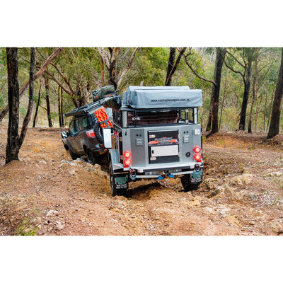 AUSTRACK CAMPERS - SIMPSON X ROOFTOP TENT CAMPER TRAILER