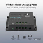 Renogy Wanderer Li 30A PWM Solar Charge Controller