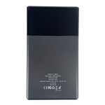 Heavy-duty jump leads attached to a rugged black and blue casing