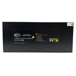 Baintech 12 V 110 Ah slimline lithium battery with Bluetooth BMS front view