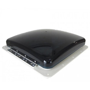 Rain sensing RV roof hatch with built-in fan