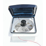 Remote-controlled caravan ventilation hatch