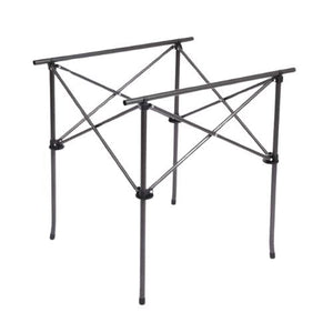 Foldable compact picnic table for camping and travel