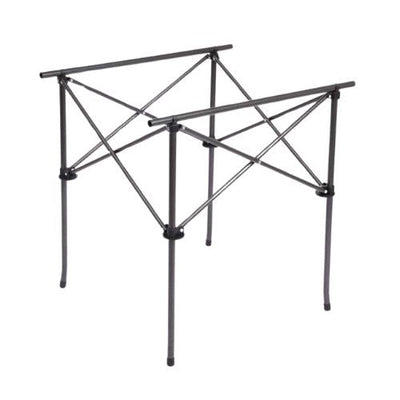 Foldable compact picnic table for camping and travel