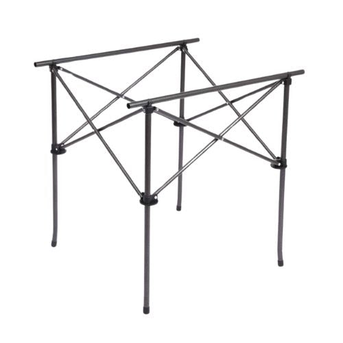 Foldable compact picnic table for camping and travel