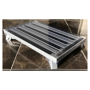 Portable RV step stool for outdoor use