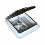12 Volt Manual Rv Caravan Shower Roof Vent With SMOKED Lid