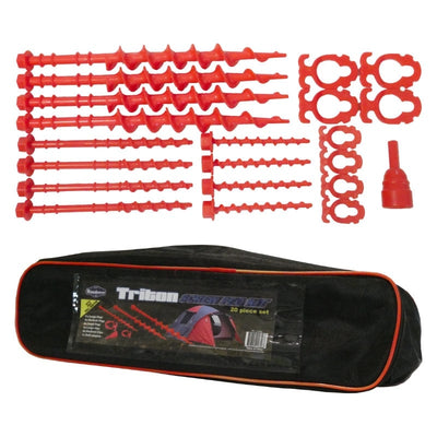 Triton Wander Screw-In Tent Pegs Tent and Awning Pole Pegs and Anchor
