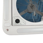 12V SHOWER ROOF VENT WITH LED LIGHTS