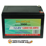 Solarking 12Ah 12V Lithium Iron Battery LiFePo4 LB-12-12-10