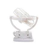 Fan installed inside caravan