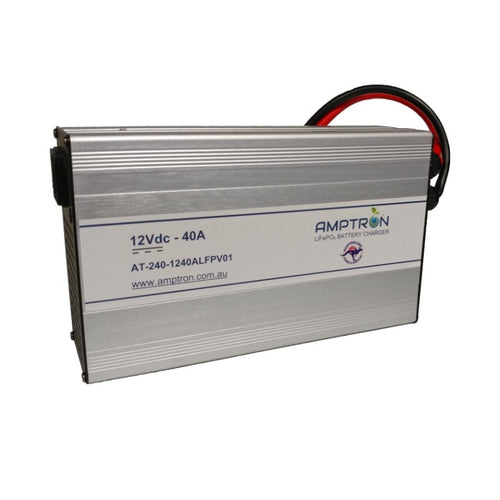 Amptron 40A 12V Lithium LiFePO4 Battery Charger