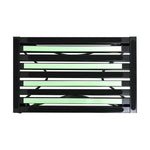 BLACK Illuminous Single Folding Portable Caravan Camping Step