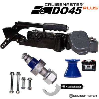 Cruisemaster DO45 PLUS 4.5T Off-Road Coupling Towing Caravan Trailer Hitch with Handbrake With Alarmed Trailer lock