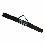 TRA Black 4 step aluminium collapsible box ladder with carry bag