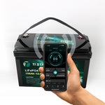 TiStar Smart BMS 12.8V 150/156Ah Lithium Battery with Bluetooth
