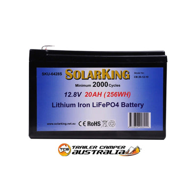 Solarking 20Ah 12V Lithium Iron Battery LiFePo4 CB-20-12-10