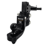 Brutus 3.5T Adjustable Hitch 3" Drop Rise with 50mm Tow Ball & Lock