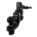 Brutus 4.5T Adjustable Hitch 3" Drop Rise with 70mm Tow Ball & Lock