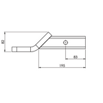 HAYMAN REESE TOW BALL MOUNT 50MM SQUARE SHANK 3500KG RATED_21161
