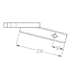 HAYMAN REESE 1600KG RATED TOW BALL MOUNT 40MM SQUARE SHANK 21191