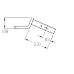 HAYMAN REESE TOW BALL MOUNT 50MM SQUARE SHANK 1500KG RATED 21193
