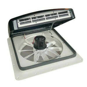 TRA manual 12V caravan roof vent with rain cover