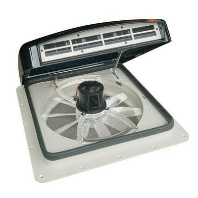 TRA manual 12V caravan roof vent with rain cover