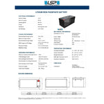 LSP Lithium Battery 100ah/ 150ah/ 200ah