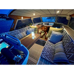 Side view of Bora 748 fan in RV interior