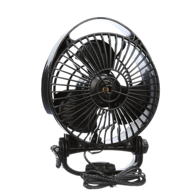 Black compact fan for camper or boat – Bora 748