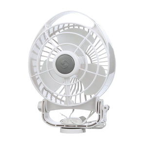 Bora 748 12V white caravan fan mounted on wall