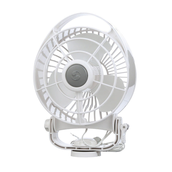 Bora 748 12V white caravan fan mounted on wall