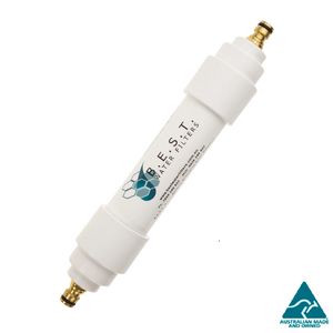BEST Inline Caravan Water Filter with Brass Hose Fittings