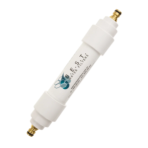 BEST Inline Caravan Water Filter with Brass Hose Fittings