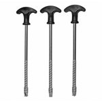 TRA Black Portable camping caravan clothes line with carry bag