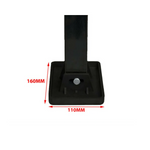 Adjustable drop down leg for customized fit and application