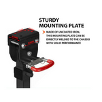 Platinum Series Drop Down Black Powder Coated 400mm