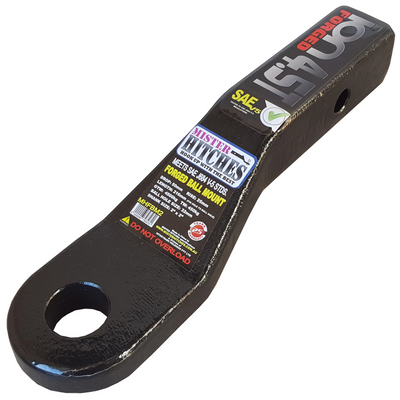 MISTER HITCHES ION FORGED 2" 4.5T Drop/Rise Tongue 1 1/4" Hole