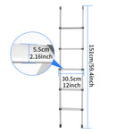 5-Step RV Caravan Portable Bunk Ladder