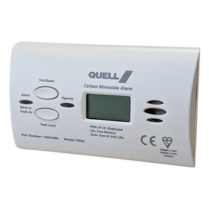 Quell PD04 Carbon Monoxide Digital Display Alarm