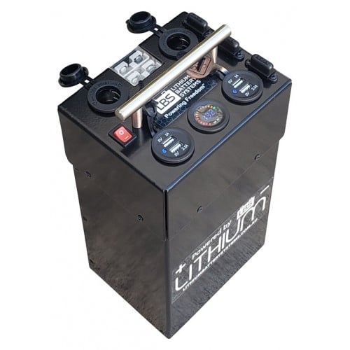 Freedom 12V 50Ah Lithium Power Pack Portable Battery Box