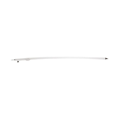 2 x Supex White Curved Awning Roof Rafter Acute Curve