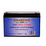Solarking 12.8V 120AH Solarking Lithium Iron Battery Metal Case CB-120-12-100