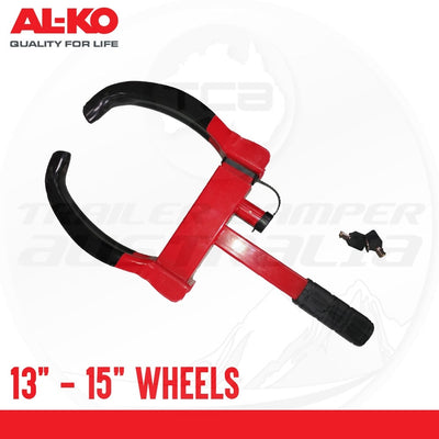 Alko Wheel Lock Clamp Security Trailer Camper Caravan Boat Car AL-KO 650300