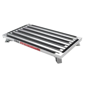 LED lighted portable caravan step platform