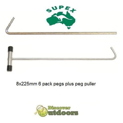 Supex Heavy Duty Tent Peg Puller