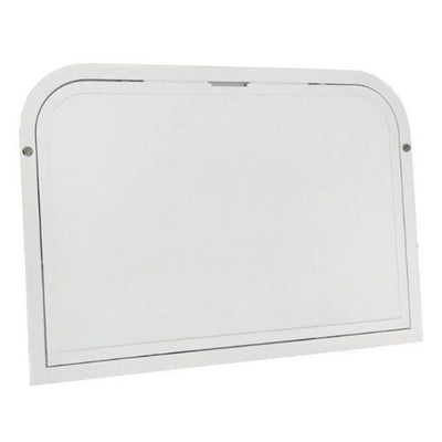 TRA 800mm White External Caravan RV Picnic Table with LEDs and USB port