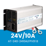 Amptron AC-DC 24V 10A Lithium LiFePO4 Battery Charger